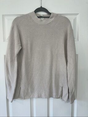 lululemon Women’s Crewneck Sweater - Light Beige, Size 4